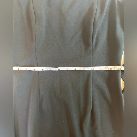 NWT VINCE CAMUTO | Black Off The Shoulder Dress 4 - Picture 12 of 14